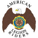 American Legion Riders logo.