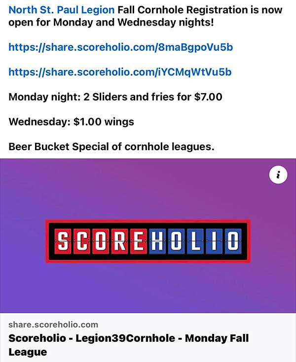Register for Fall Cornhole Leagues now. Cornhole Fall Leagues now.
