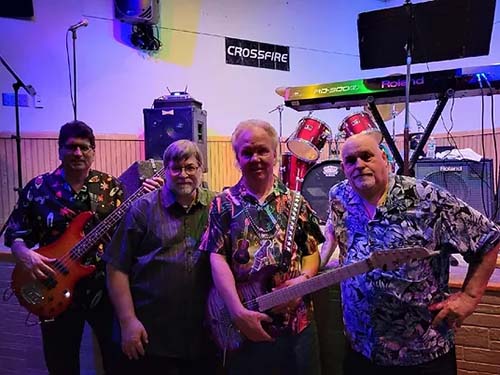 Crossfire band plays live at the Legion on Sat. August 17, 2024.